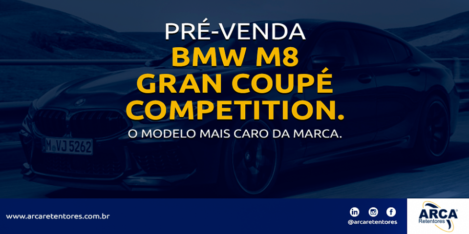 BMW M8 Gran Coupé Competition - O mais caro da marca.
