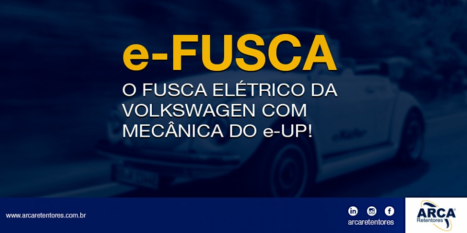 Conheça o  fusca elétrico da Volkswagem.