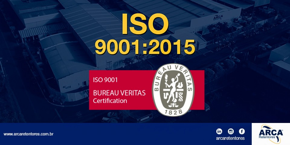Certificação ISO 9001:2015 - Bureau Veritas