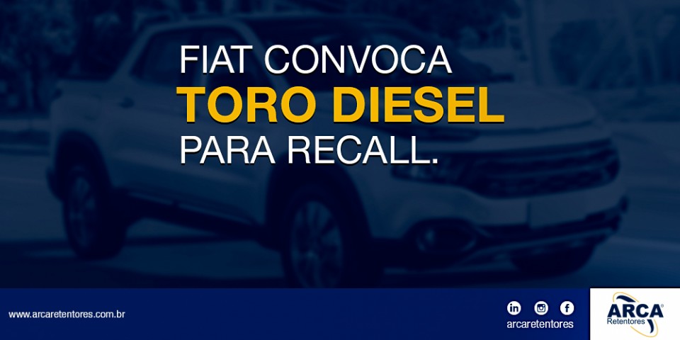 FIAT convoca Toro Diesel para recall.