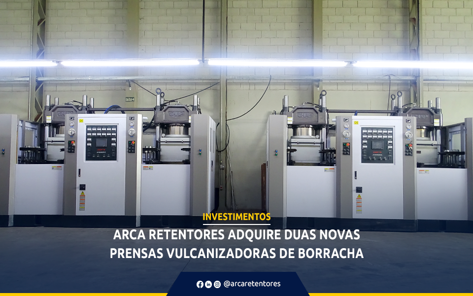 Novas prensas para vulcanização de borracha